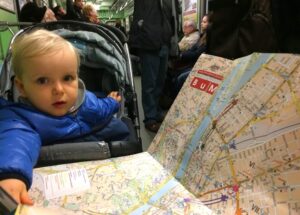 Budapeszt metro mapa podróży