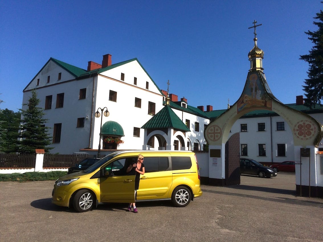 Klasztor prawosławny w Jabłecznej.