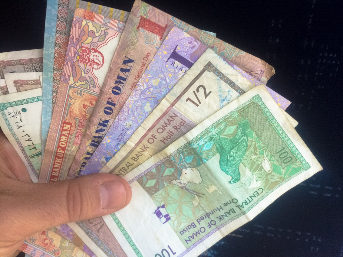 Oman ma bardzo mocną walutę.