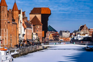 Gdańsk na weekend. Niesamowita skuta lodem Motława